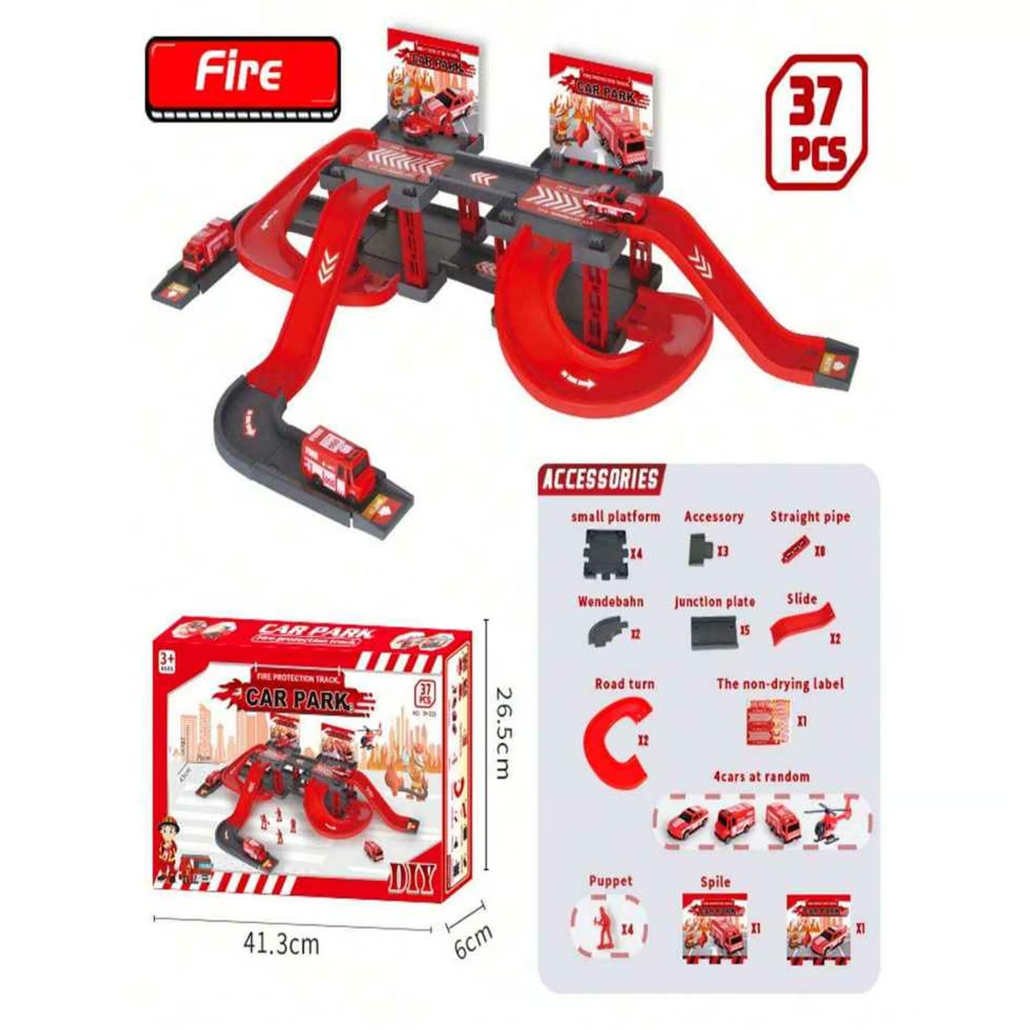 SET DE PISTA DE BOMBOMBEROS - 2