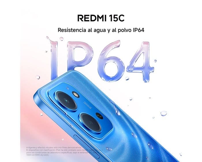 CELULAR XIAOMI REDMI 15C 4+4 GB 256GB 6000MAH NEGRO - 7