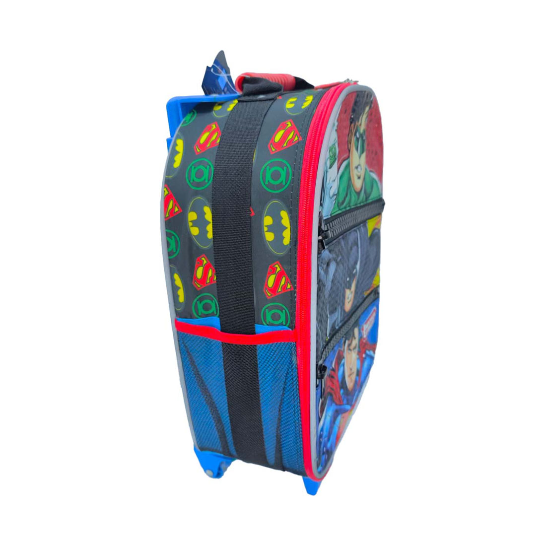 MOCHILA ESCOLAR JUSTICE LEAGUE HERO + LABUBU - 2