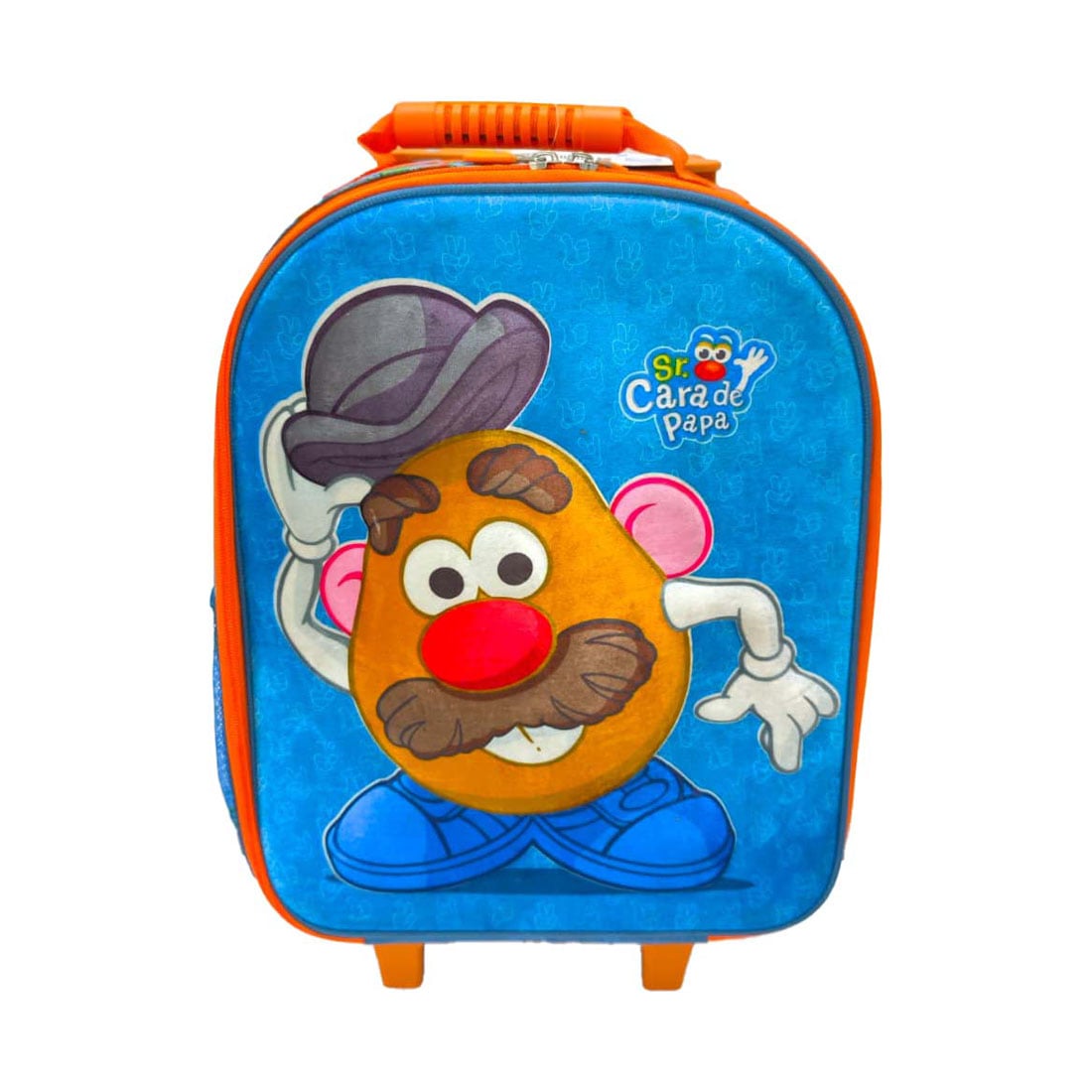 SET MOCHILA ESCOLAR SR CARA DE PAPA + LABUBU - 2