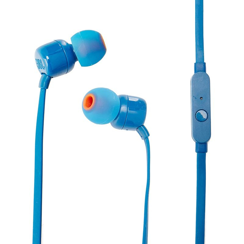 AUDIFONO JBL TUNE 110 MICROFONO CONECTOR 3.5MM AZUL - 2