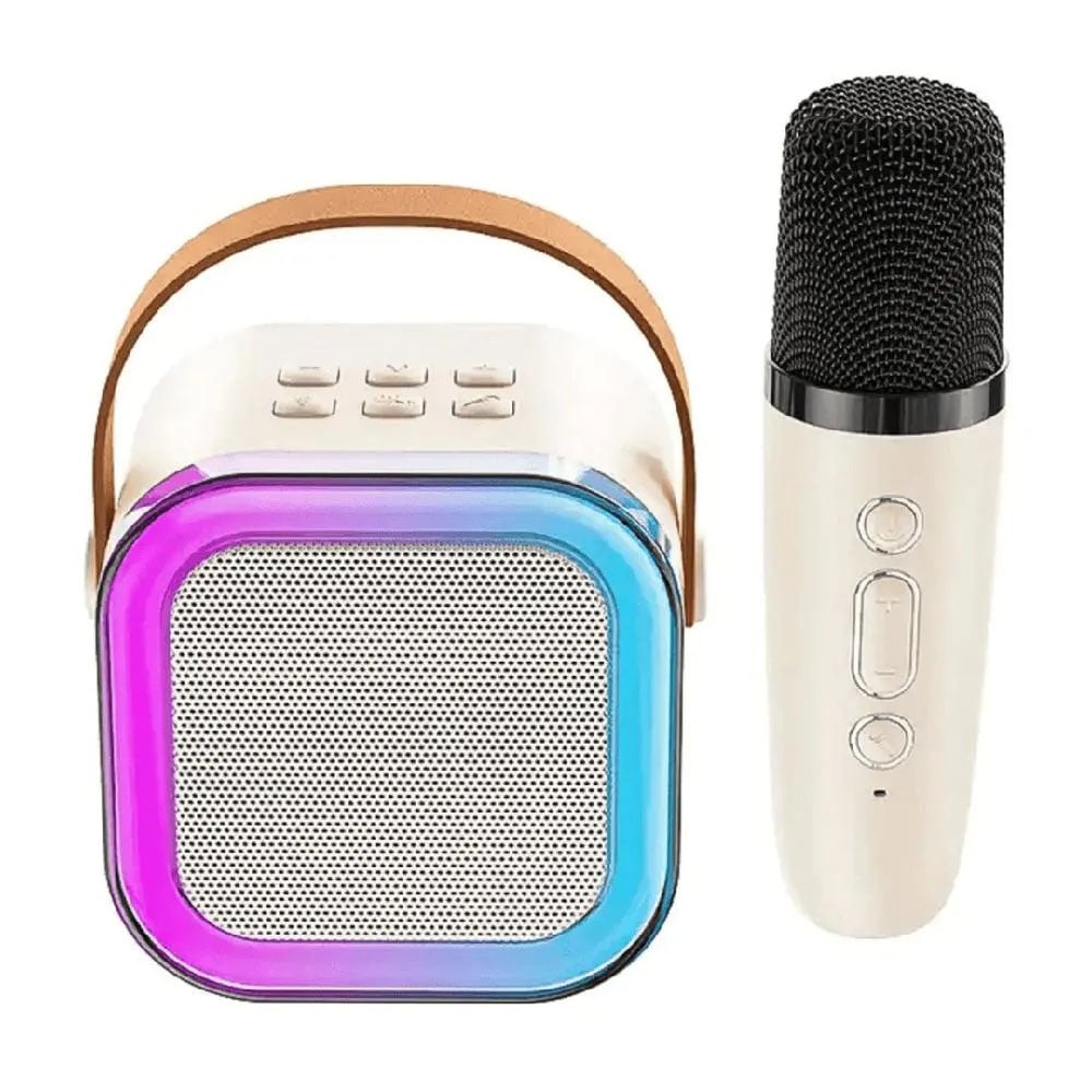 PARLANTE BLUETOOTH RGB K12 + MICRÓFONO - 1