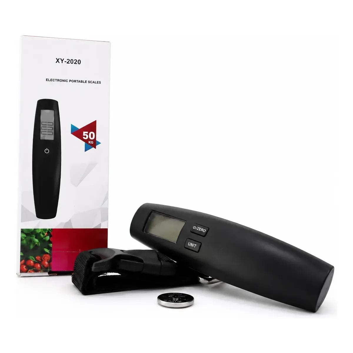 BALANZA DIGITAL PORTÁTIL XY-2020 PARA MALETAS 50KG - 1