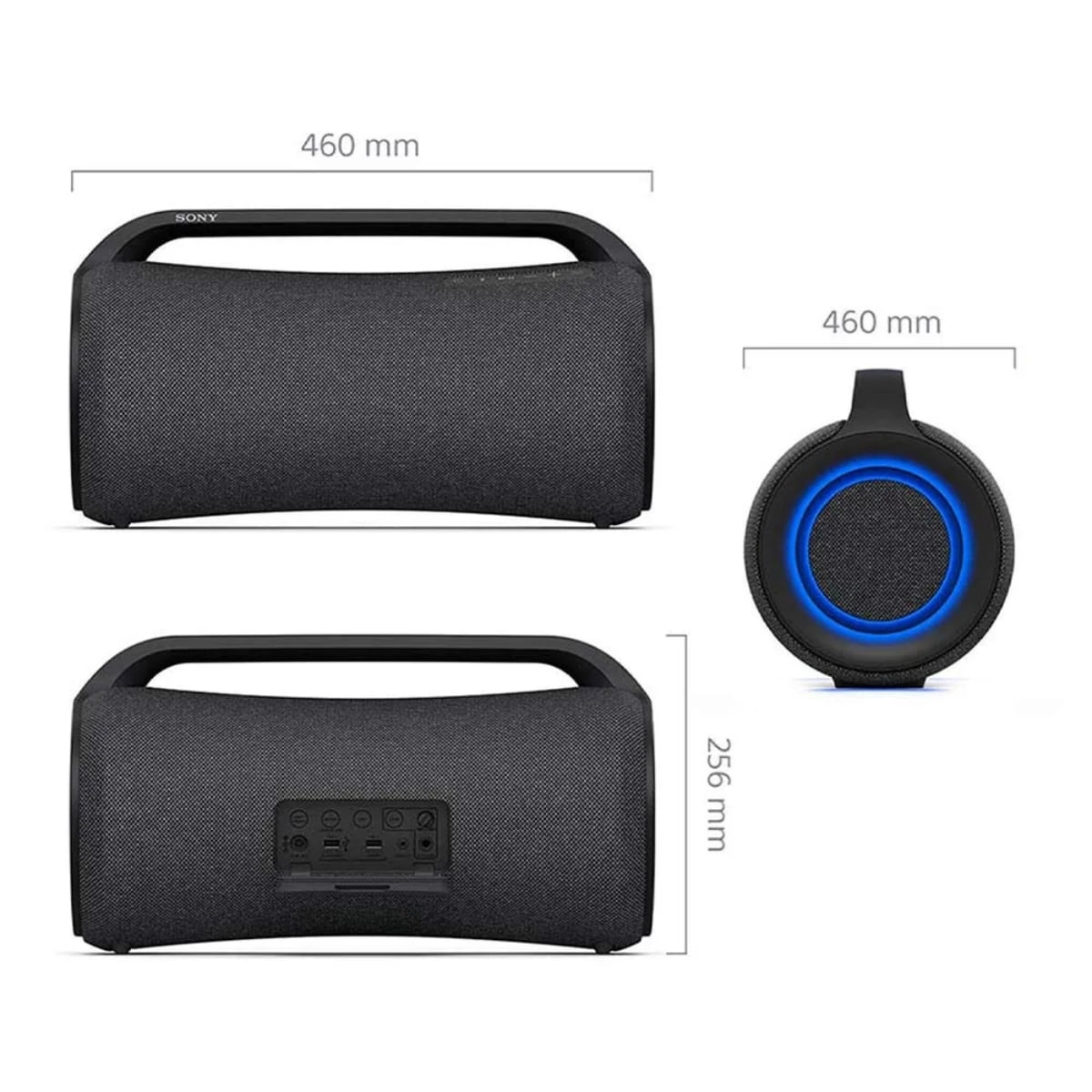 PARLANTE SONY SRS-XG500 NEGRO - 2