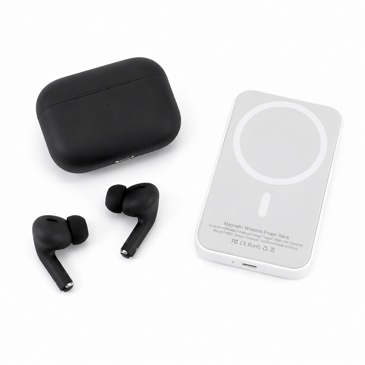 COMBO AUDÍFONOS + POWERBANK - 1