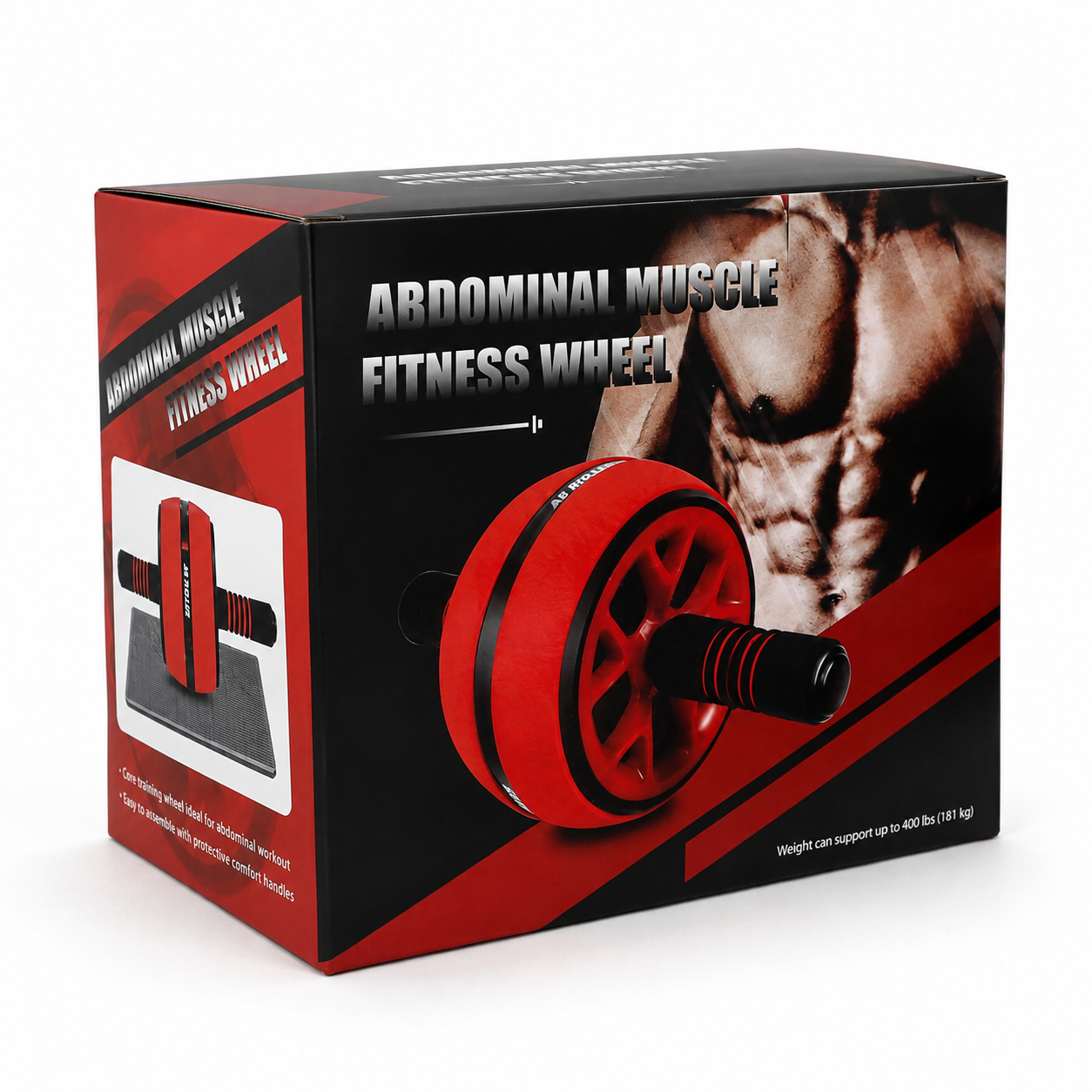 COMBO GIMNASIO BALANZA DIGITAL + EJERCITADOR DE MANO + RUEDA ABDOMINAL - 2