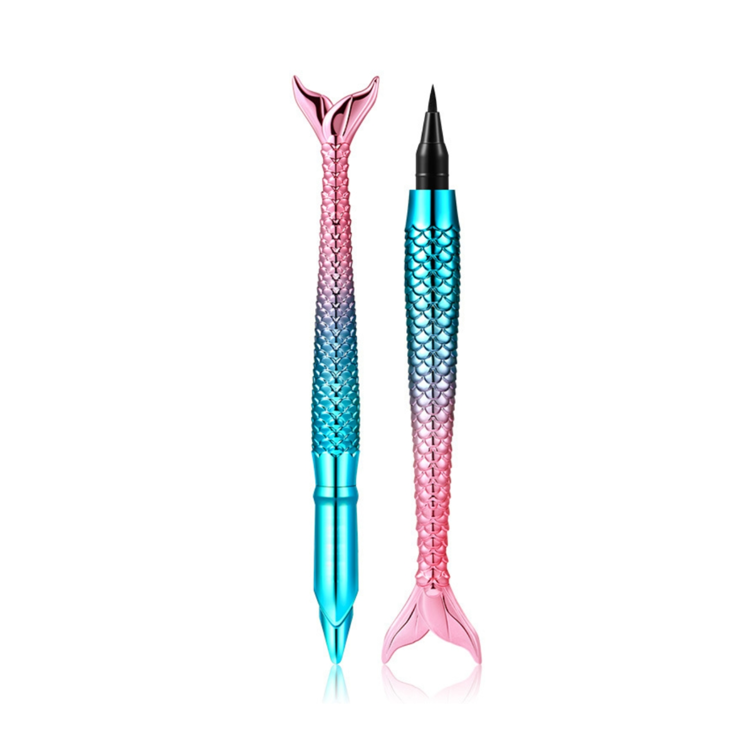 DELINEADOR PLUMON PARA OJOS BLACK ESTILO SIRENA - 1
