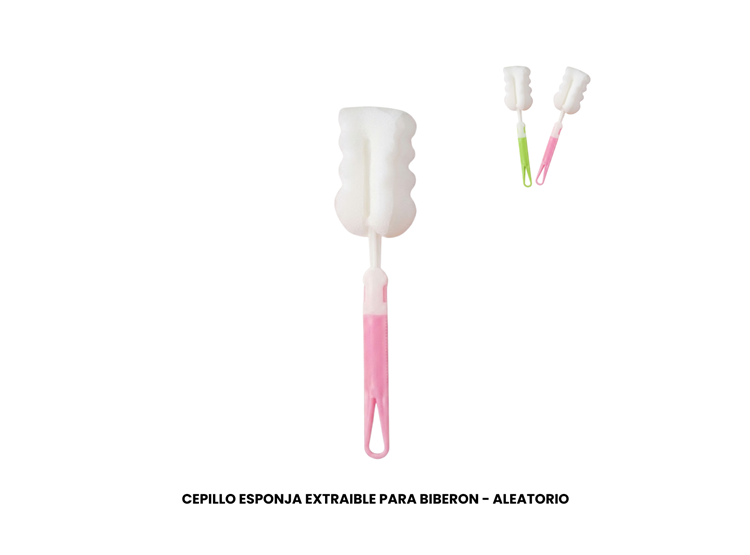 CEPILLO ESPONJA EXTRAIBLE - ALEATORIO - 1