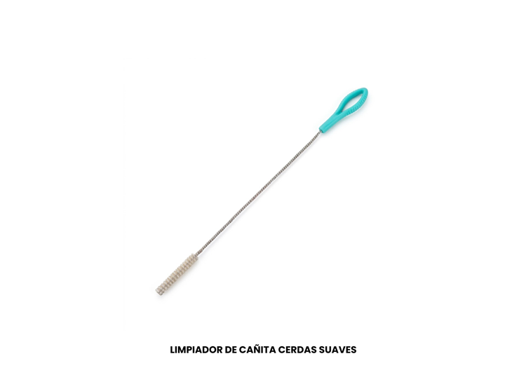 LIMPIADOR DE CAÑITA CERDAS SUAVES - 1