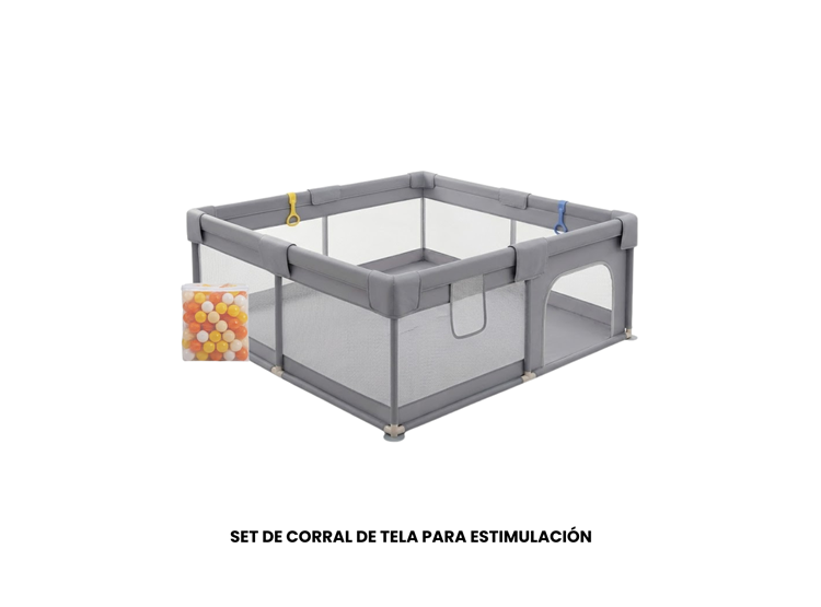 SET DE CORRAL DE TELA PARA ESTIMULACIÓN - 1