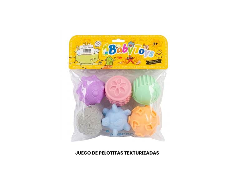 JUEGO DE PELOTITAS TEXTURIZADAS - 1