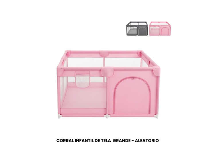 CORRAL INFANTIL DE TELA GRANDE - ALEATORIO - 1