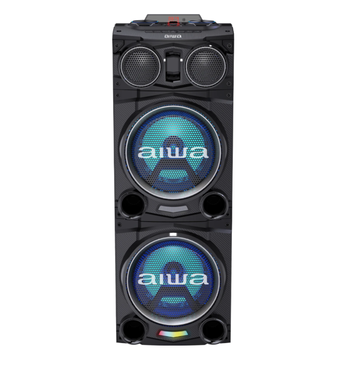TORRE DE SONIDO AIWA AWPOC10 BT 2500W PMPO DJ FIESTA - 1