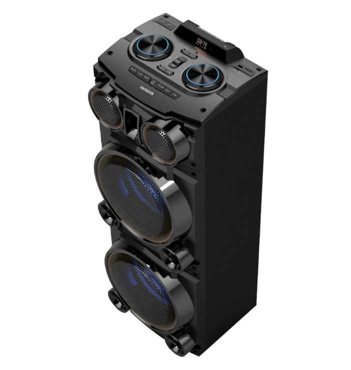 TORRE DE SONIDO AIWA AWPOC10 BT 2500W PMPO DJ FIESTA - 3