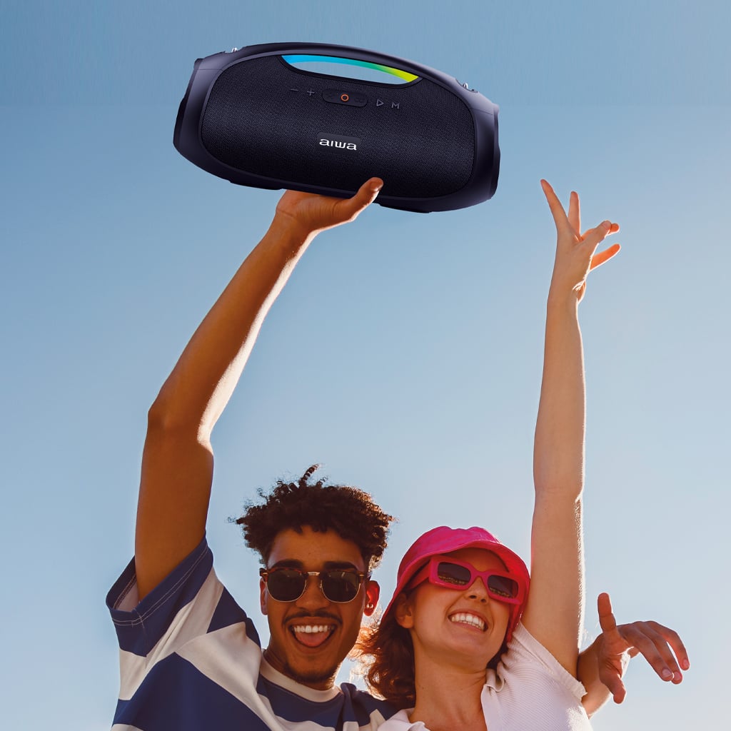 PARLANTE AIWA BOOMBOX AWS244BT PORTÁTIL BLUETOOTH 60W RMS - 5