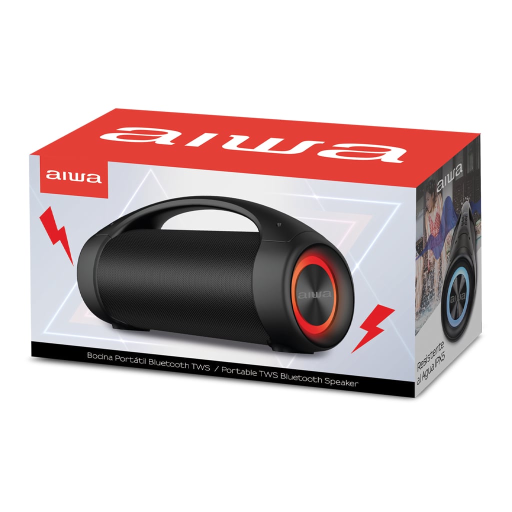 PARLANTE AIWA BOOMBOX AWS600BT BLUETOOTH - 5