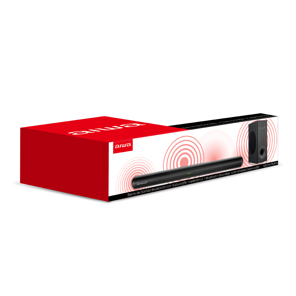 BARRA DE SONIDO AIWA AWSBH21WW CON SUBWOOFER - 3
