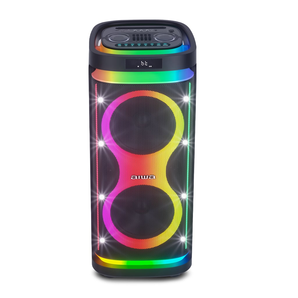 PARLANTE AIWA AWPOH6D BT 1000W PMPO KARAOKE - 1