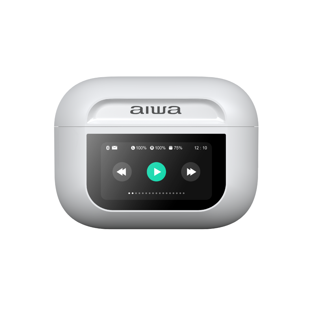 AURICULARES TWS PANTALLA TÁCTIL AIWA AWTWSGPROW - 3