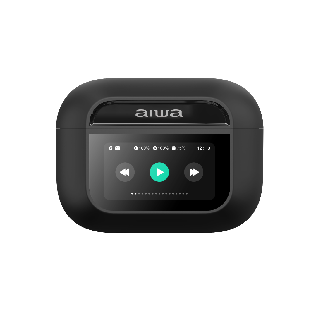 AURICULARES TWS PANTALLA TÁCTIL AIWA AWTWSGPROB - 2