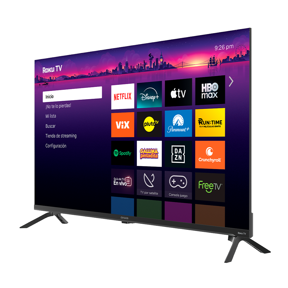 SMART TV AIWA 43' FULL HD LED ROKU TV AW43B2RK FRAMELESS - 2