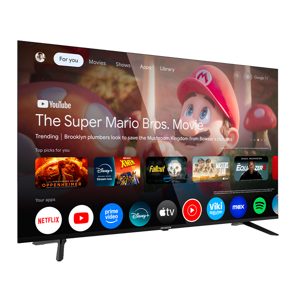 SMART TV AIWA 70' 4K QLED GOOGLE TV - 2