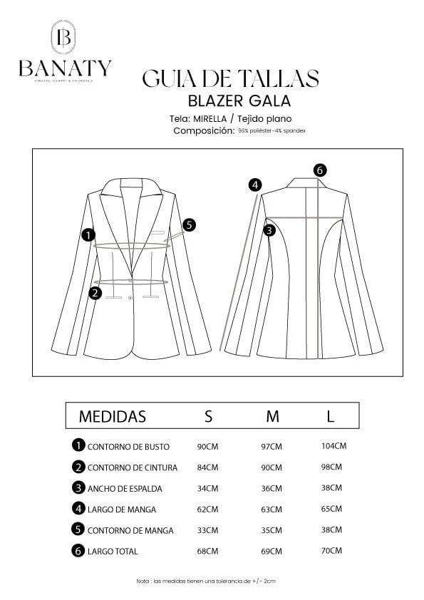 BLAZER CON BOLSILLOS FUNCIONALES GALA - 2