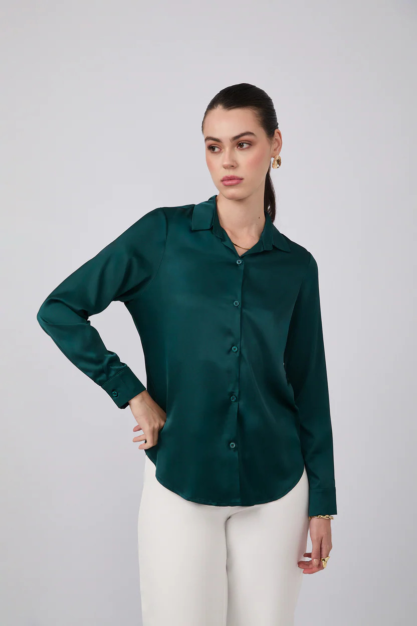 BLUSA SEDA PARA MUJER BANATY - 1