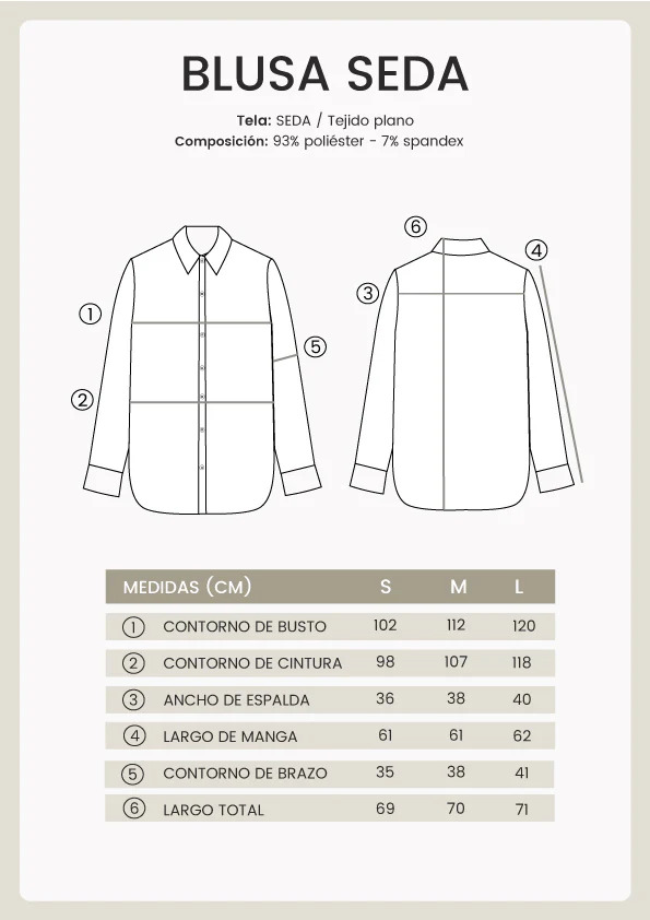 BLUSA SEDA PARA MUJER BANATY - 2