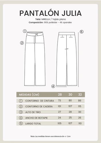 PANTALÓN SASTRE NEGRO JULIA MIRELLA - 2