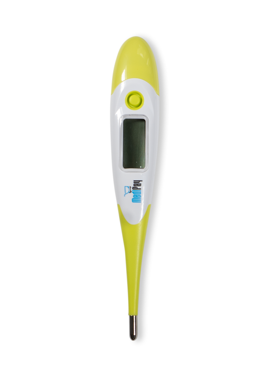 TERMÓMETRO DIGITAL PUNTA FLEXIBLE  PARA ADULTOS MEDIFAY DMT-4320 AMARILLO - 1