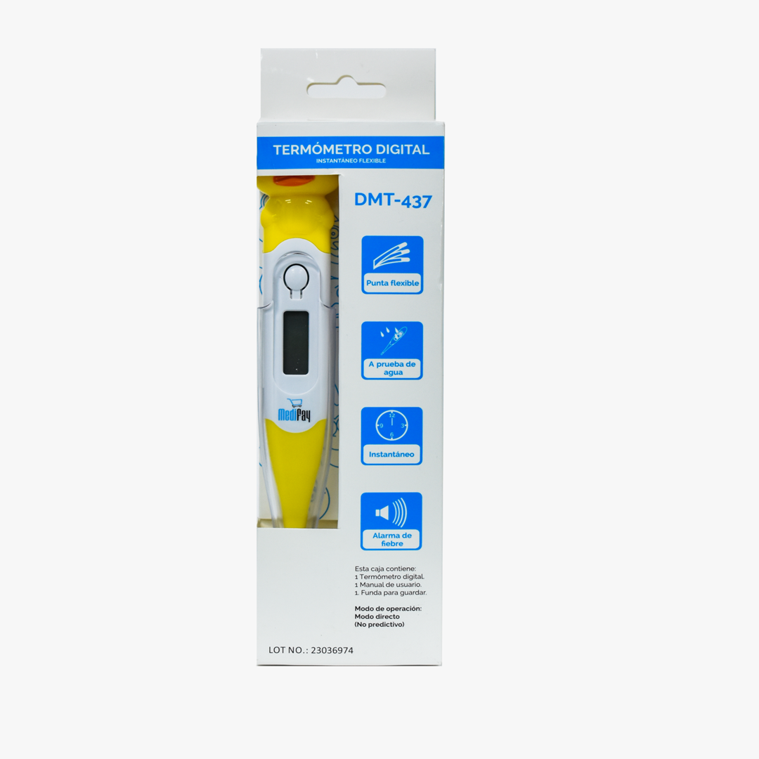 TERMÓMETRO DIGITAL PUNTA FLEXIBLE MEDIFAY – PATITO DMT 437 - 3