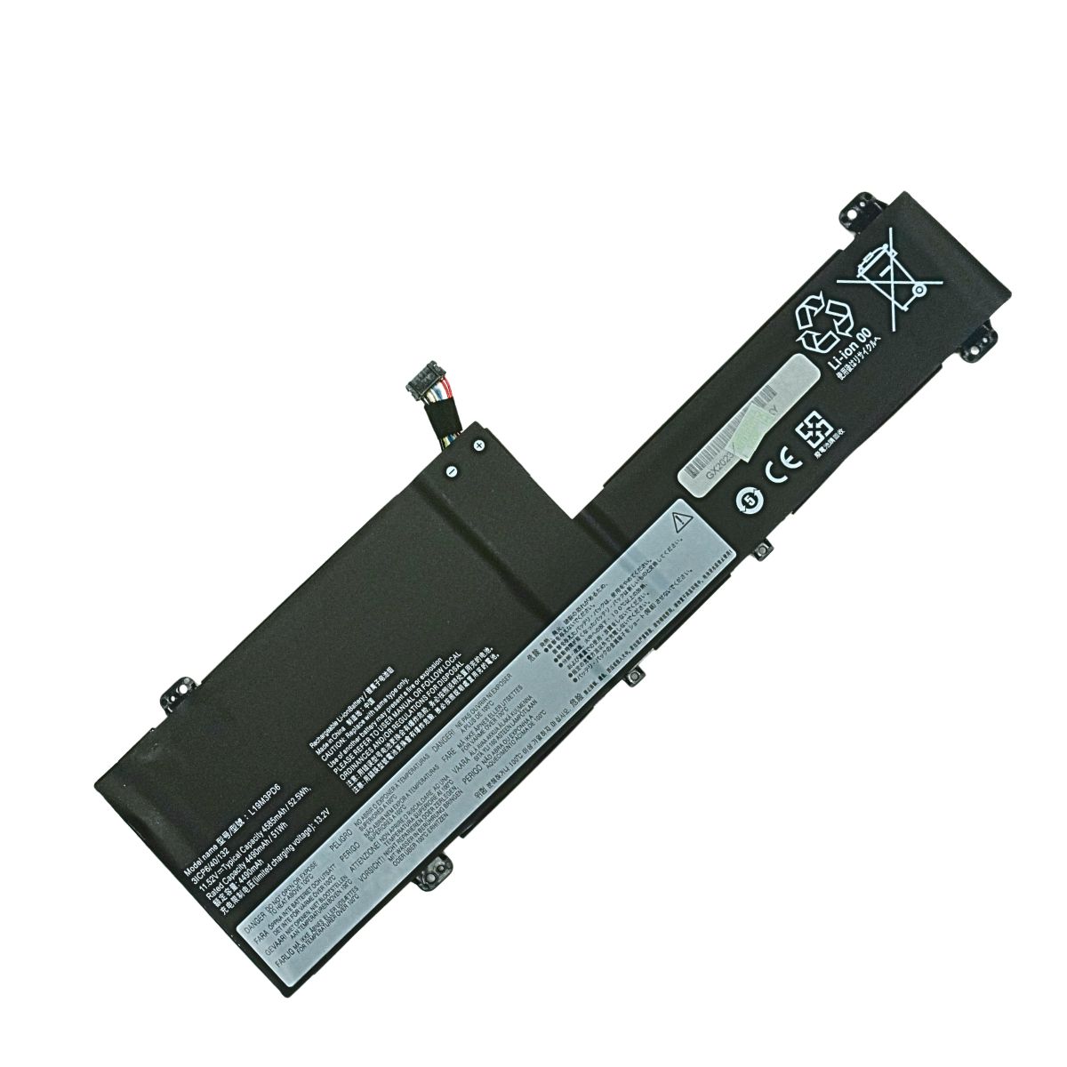 BATERÍA PARA LAPTOP LENOVO L19M3PD6 FLEX 5-14ARE05 CAPACIDAD REAL 11.52V 4585MAH 52W - 1