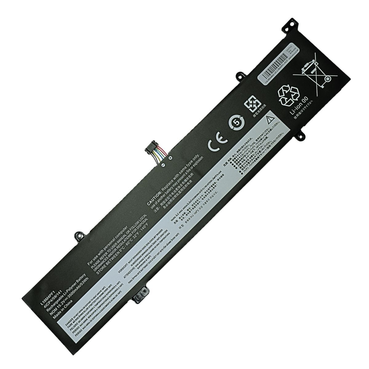 BATERÍA PARA LAPTOP LENOVO L18D4PF1 L18M4PF1 TIPO A - 1