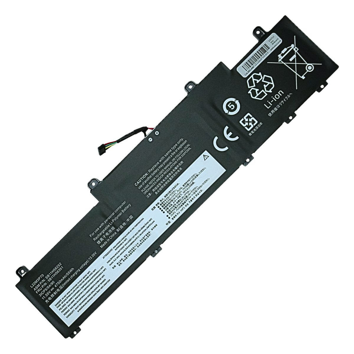 BATERÍA PARA LAPTOP LENOVO L22M3P70 L22B3P70 THINKPAD L14 L15 GEN 4 - 1