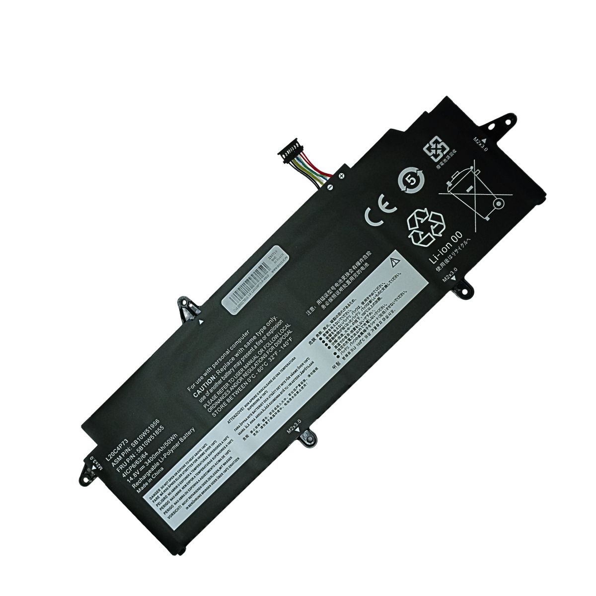 BATERÍA PARA LAPTOP LENOVO L20C4P73 5B10W51855 THINKPAD X13 GEN 2 TIPO A - 1