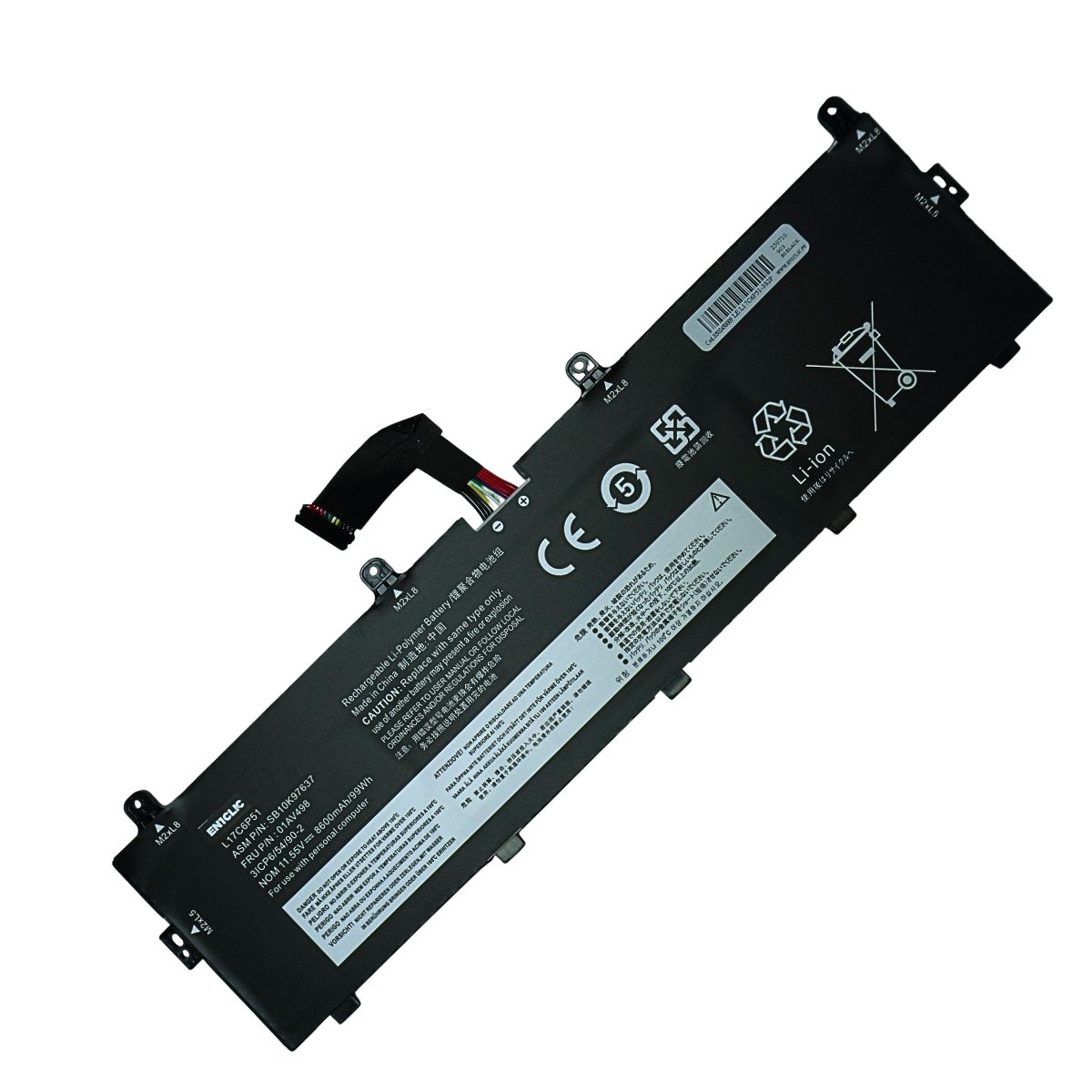 BATERÍA PARA LAPTOP LENOVO L17C6P51 L17M6P52 - 1