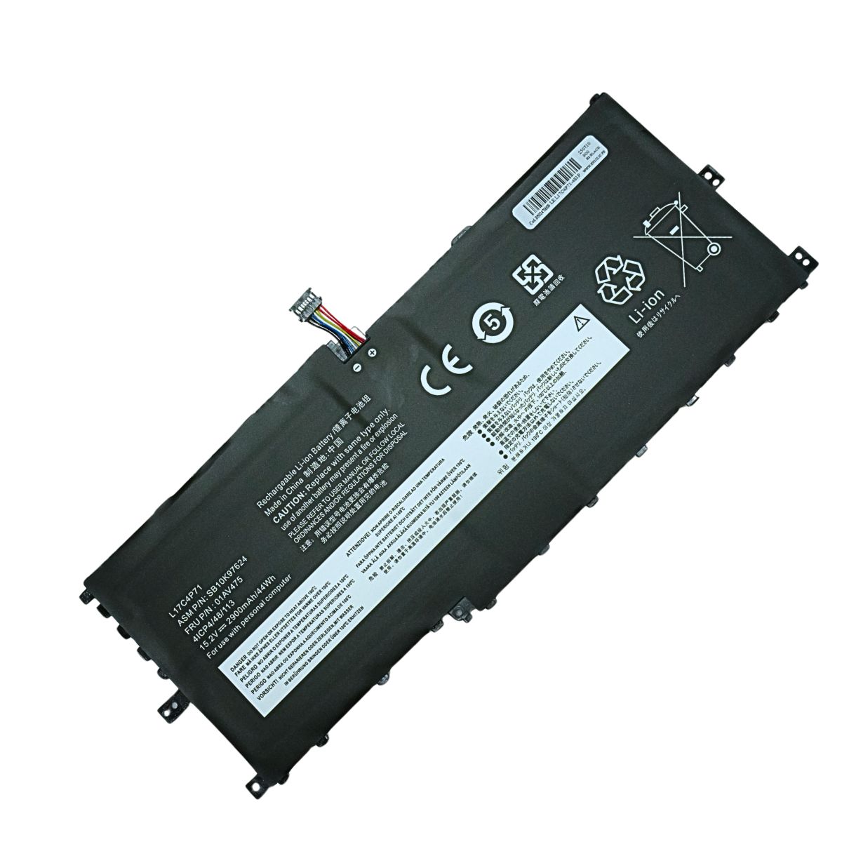BATERÍA PARA LAPTOP LENOVO L17C4P71 L17M4P71 THINKPAD X1 YOGA 3RA - 1