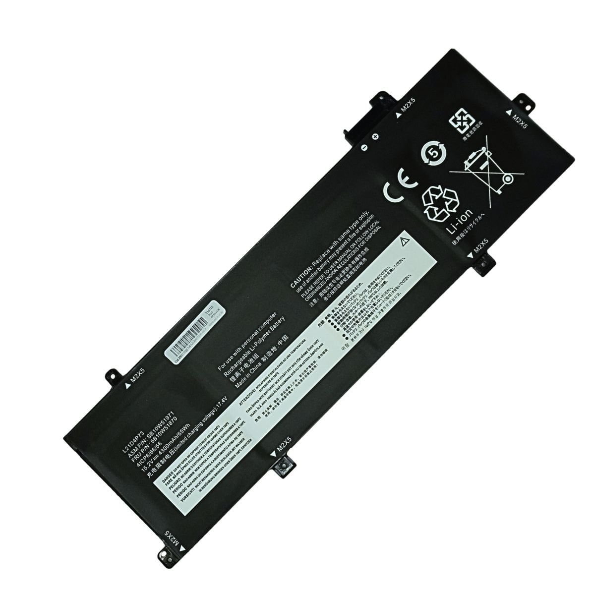 BATERÍA PARA LAPTOP LENOVO L3L21D4P73 SB10W51971 1 TIPO B - 1