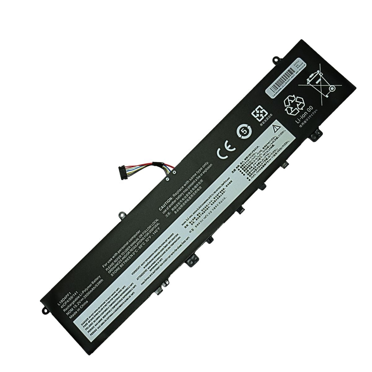 BATERÍA PARA LAPTOP LENOVO L18D4PF1 L18M4PF1 TIPO B - 1