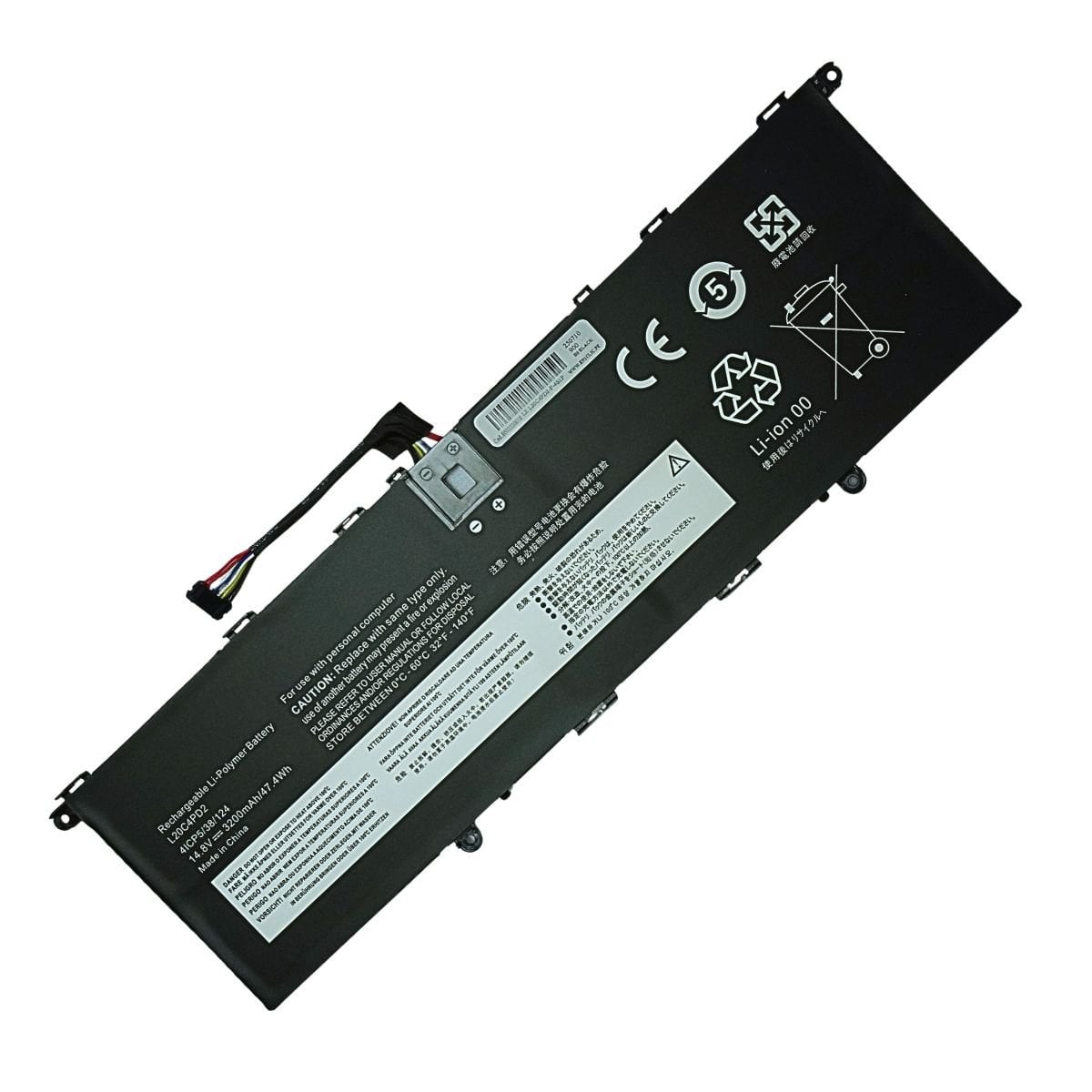 BATERÍA PARA LAPTOP LENOVO L20C4PD2 L20D4PD2 THINKBOOK 14P G2 - 1