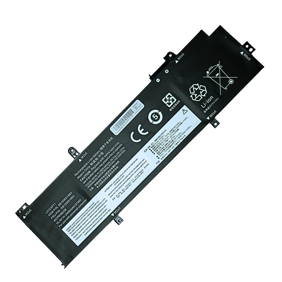 BATERÍA PARA LAPTOP LENOVO L21C4P71 L21M3P71 THINKPAD T14 GEN 3 TIPO A - 1