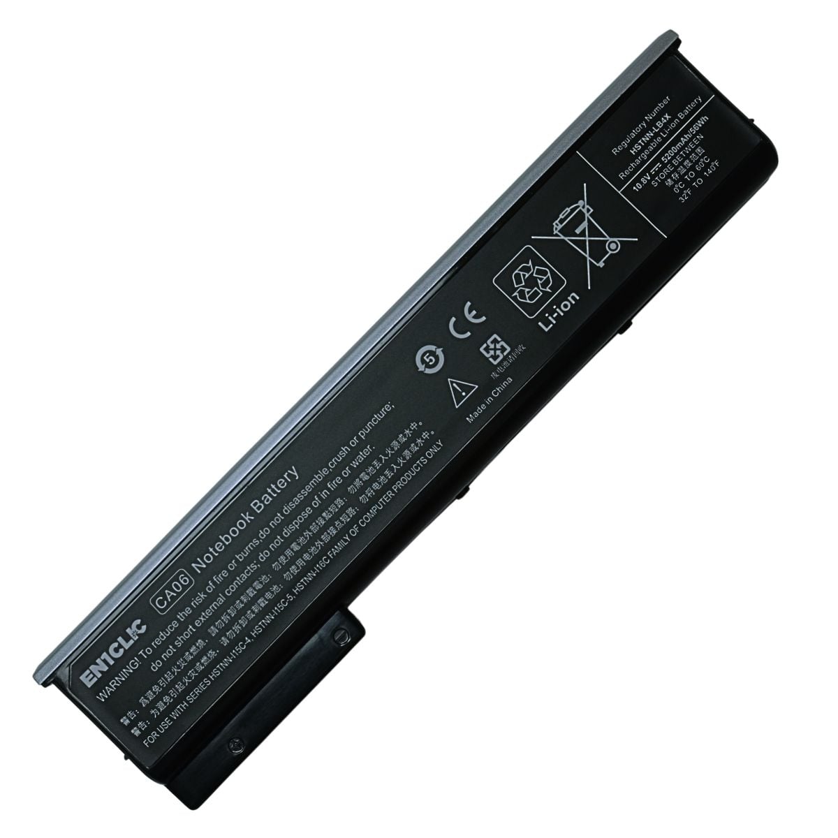 BATERÍA PARA LAPTOP HP CA06 PROBOOK 640 G1 CAPACIDAD REAL 10.8V 5200MAH 56W - 1