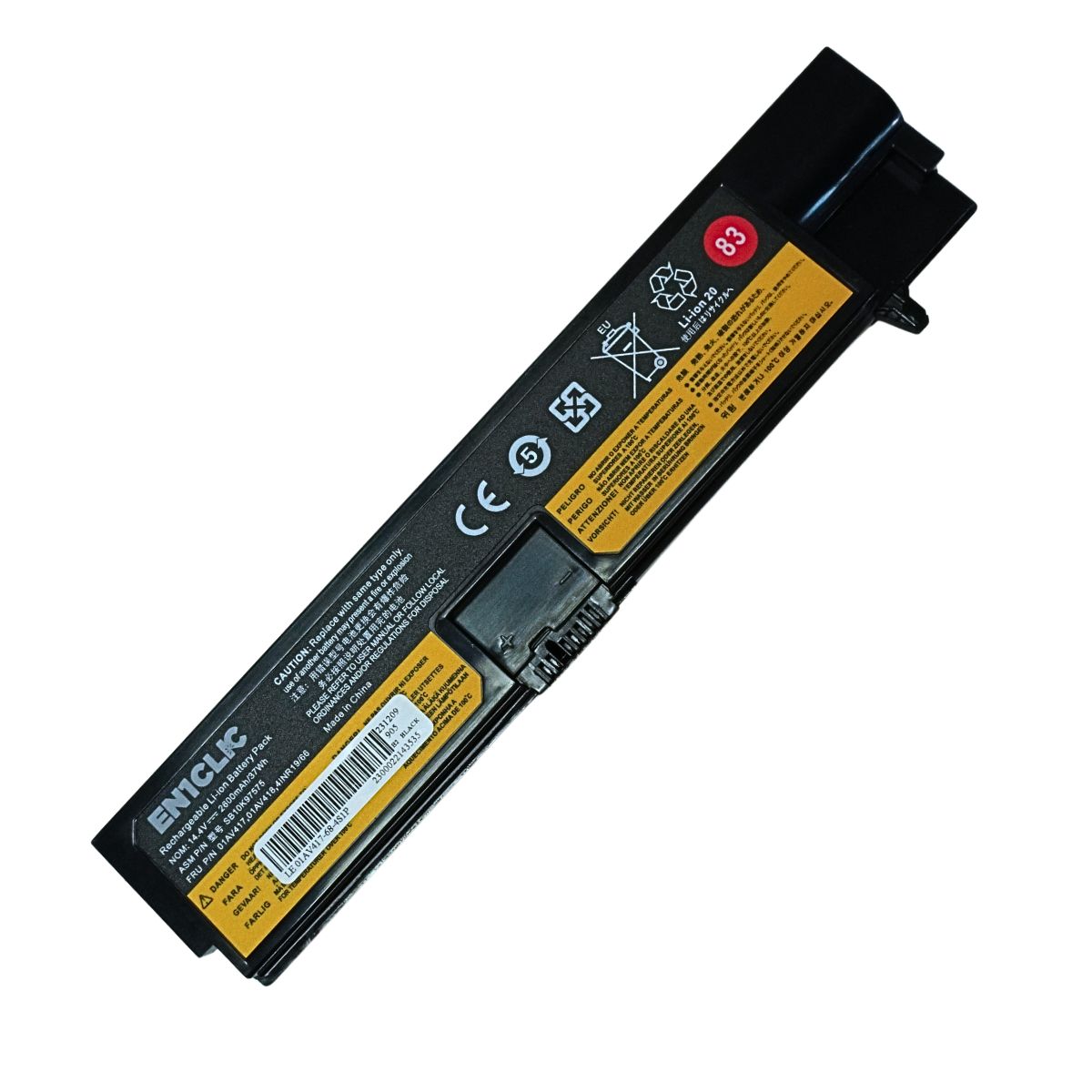 BATERÍA PARA LAPTOP LENOVO 01AV417 E570 CAPACIDAD REAL 14.4V 2600MAH 37W - 1