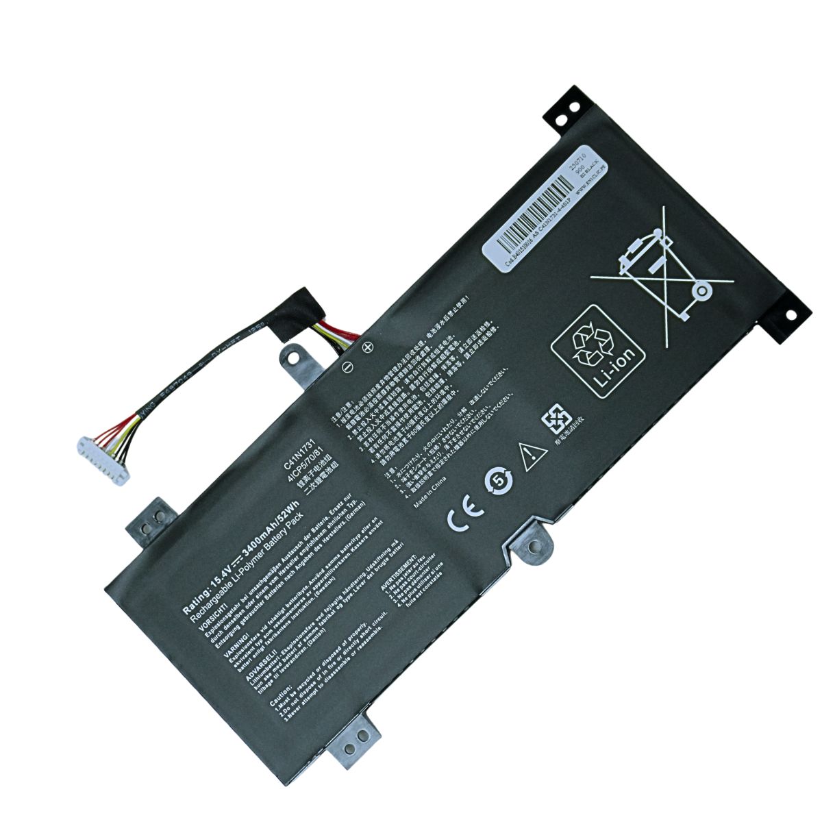 BATERÍA PARA LAPTOP ASUS C41N1731 GL504 TIPO A - 1