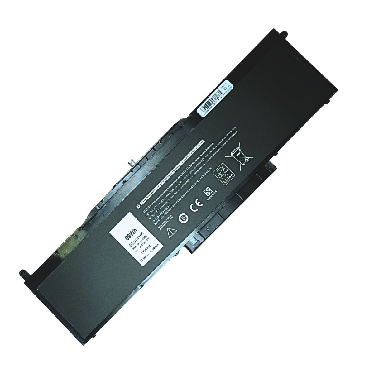 BATERÍA PARA LAPTOP DELL VG93N WFWKK LATITUDE 5591 PRECISION 15 3530 - 1