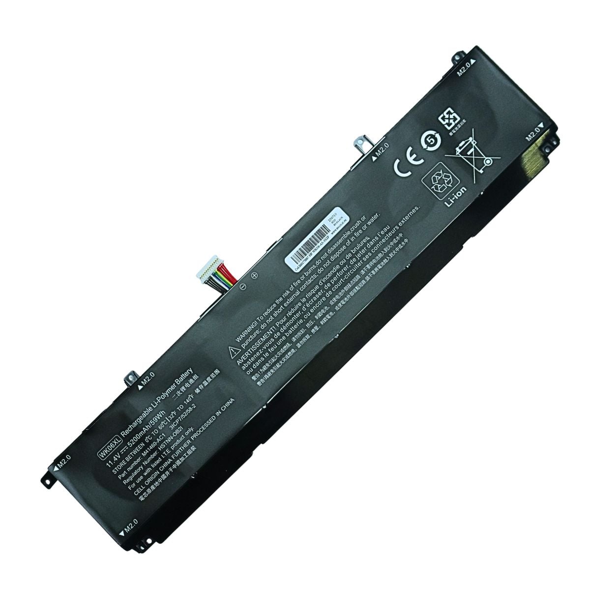 BATERÍA PARA LAPTOP HP WK06XL OMEN 16-B VICTUS 16 TIPO B - 1
