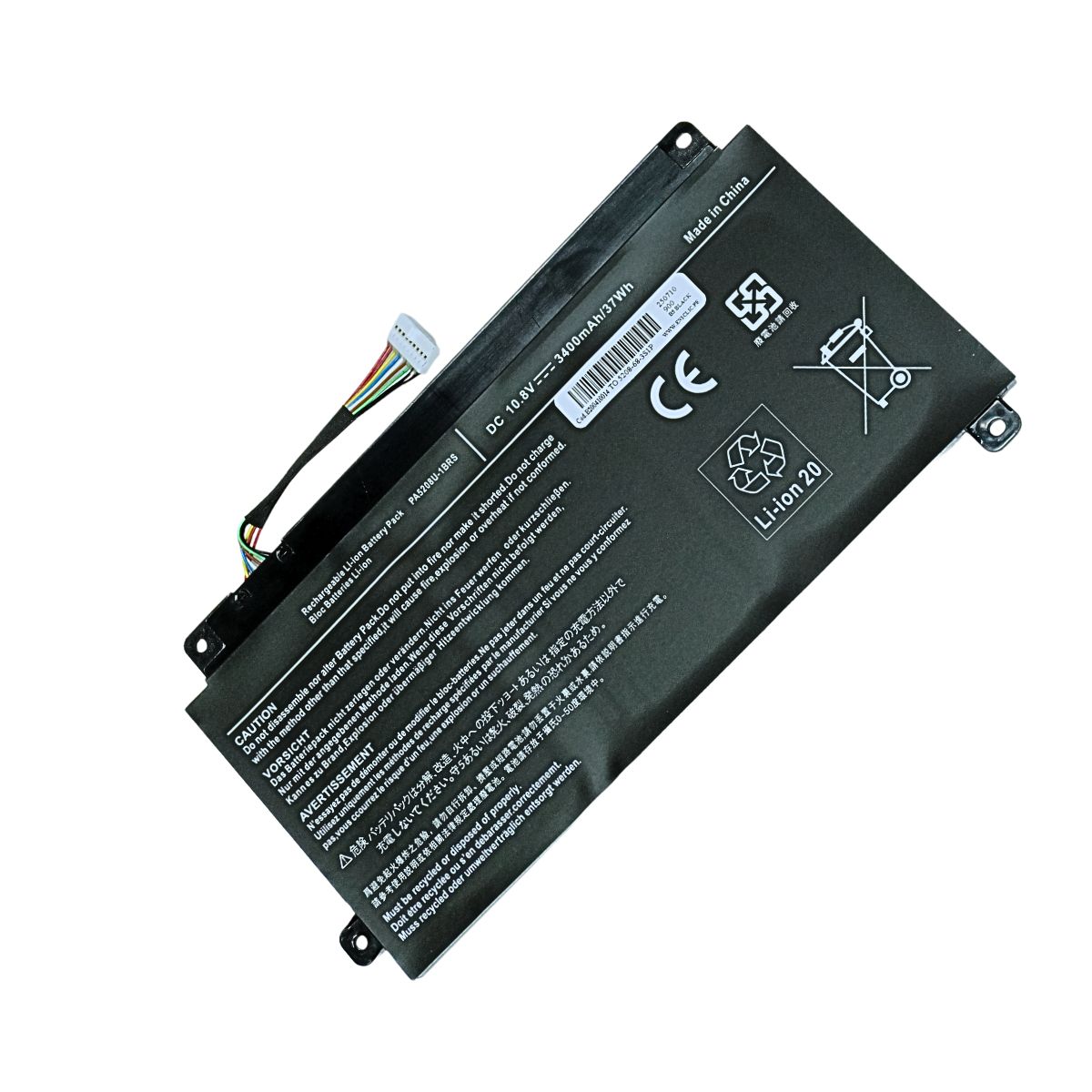 BATERÍA PARA LAPTOP TOSHIBA PA5208 P55W - 1