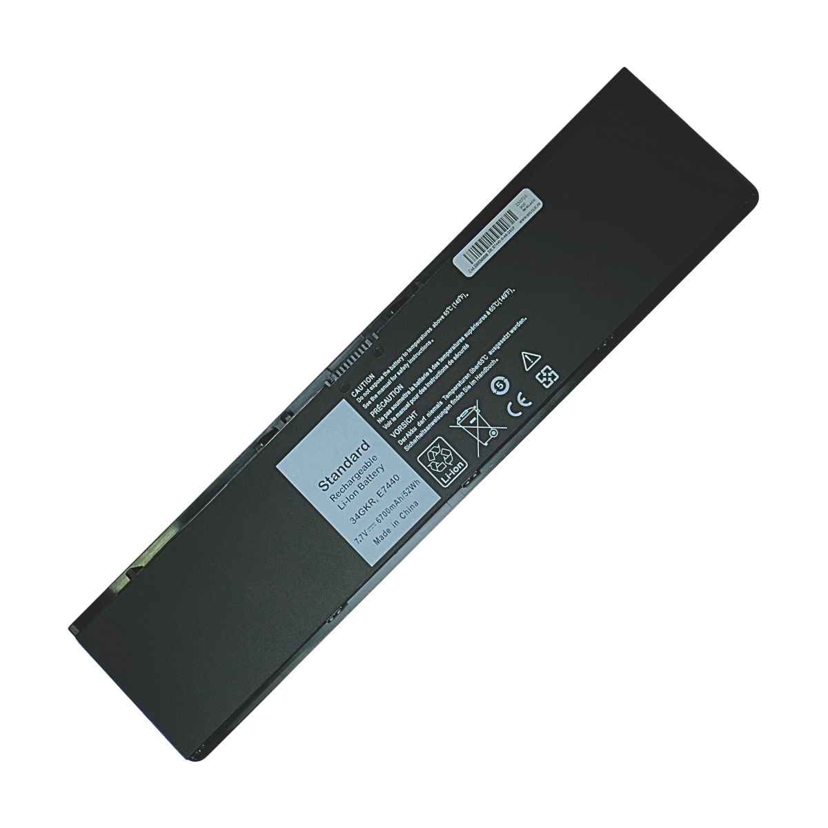 BATERÍA PARA LAPTOP DELL 34GKR E7440 CAPACIDAD REAL 7.7V 6700MAH 52W - 1