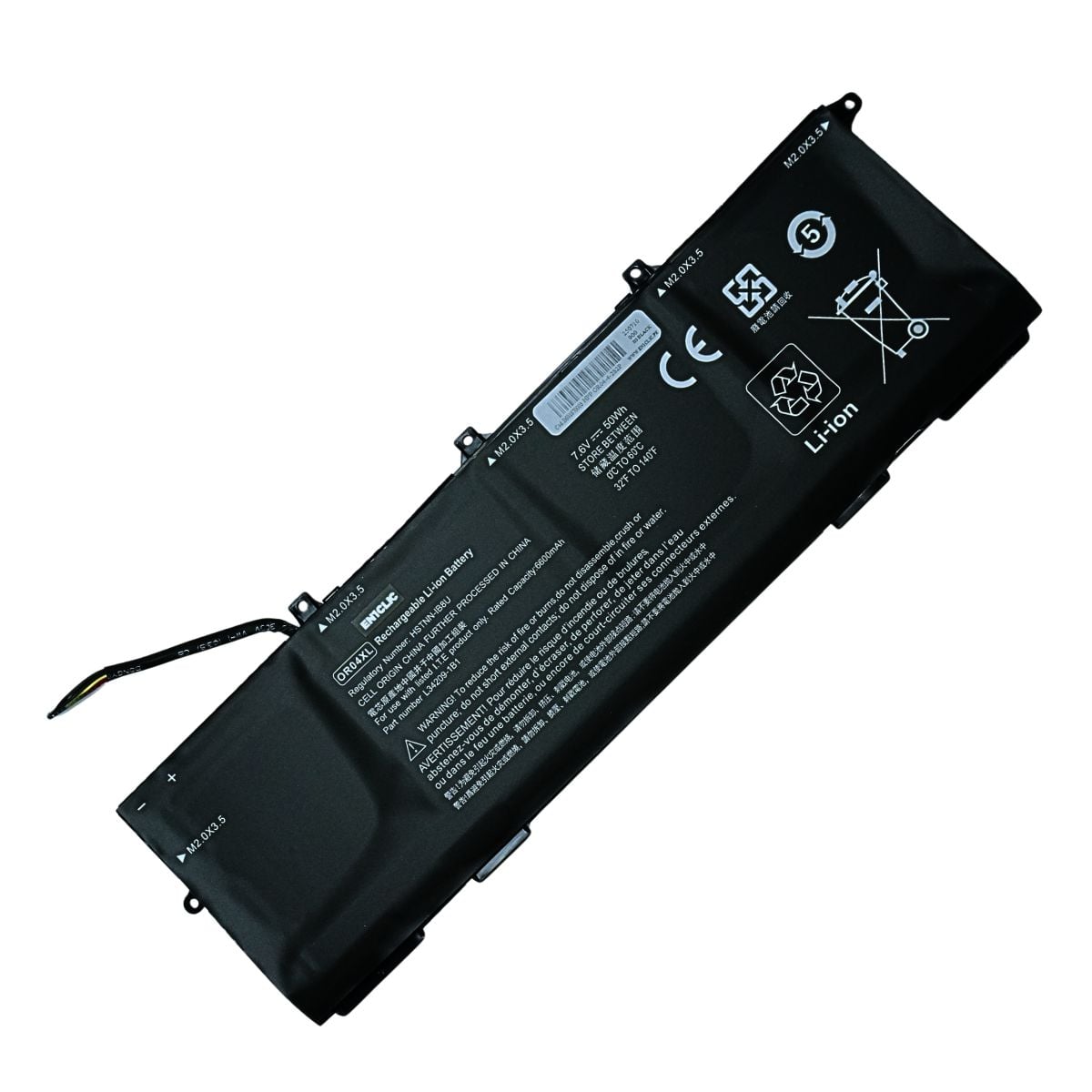 BATERÍA PARA LAPTOP HP OR04XL ELITEBOOK X360 830 G5 - 1